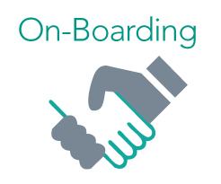 hands shaking; on boarding 