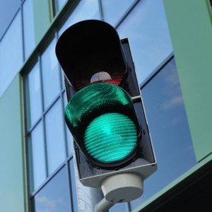 Green stop light 