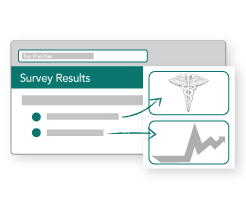 illustration of survey results 